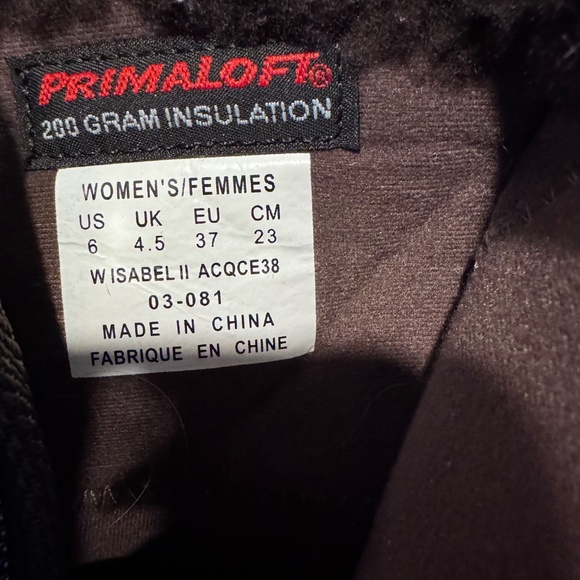 northface boots  - Size 6 women's, Brown , warm - Picture 4 of 5